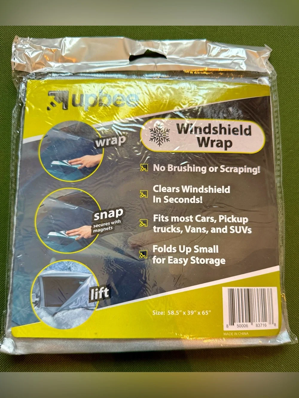 Upbee Windshield Wrap - Picture 2 of 5